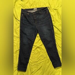 Madewell | Jeans High Rise Skinny Tall Thermolite